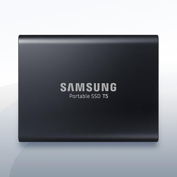 Samsung Portable SSD T5 mit 1TB Kapazität mieten 