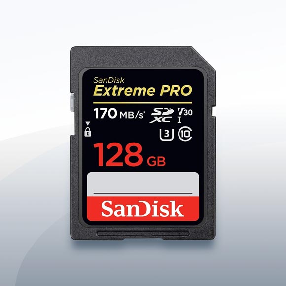 SanDisk Extreme Pro SDXC I GB V MB s Objektiv Vermietung