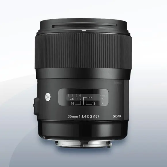 Sigma 35mm F1.4 DG HSM Art für Canon Objektiv mieten