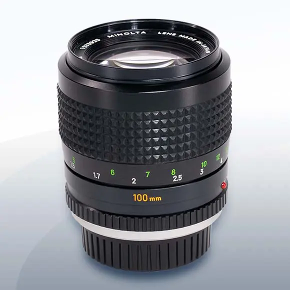 希少 動作◎ ミノルタMC TELE ROKKOR 100mm F2 524（AB品