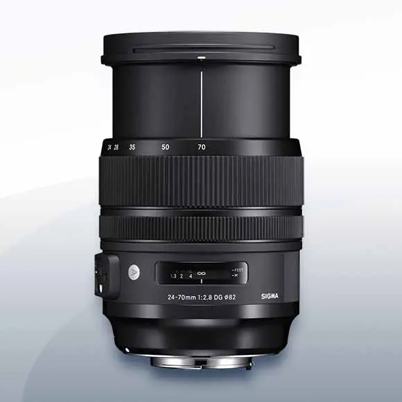 Sigma 24-70mm F2.8 DG OS HSM Art Objektiv Vermietung 3