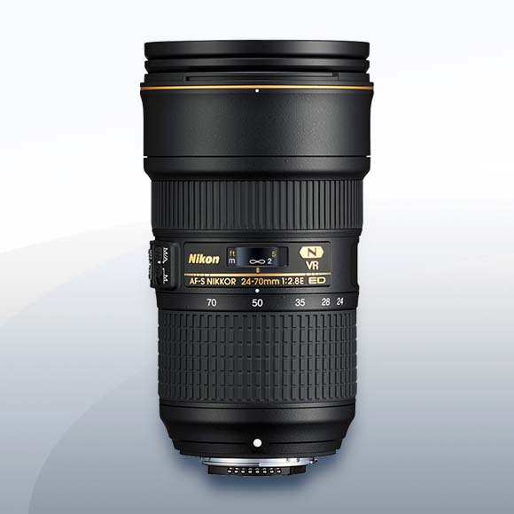 Nikon AF S 24–70mm 2.8E ED VR Objektiv Vermietung