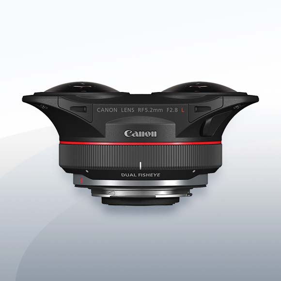 Canon RF 5.2mm F2.8L Dual Fisheye Objektiv Vermietung