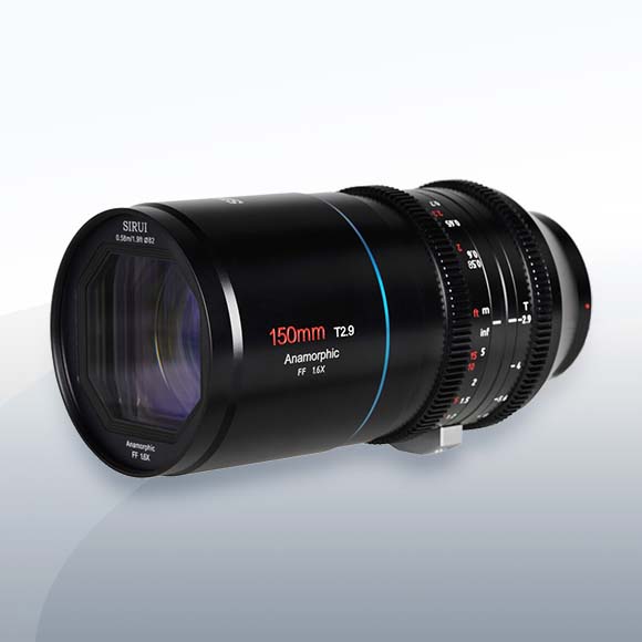 Sirui 150mm T2.9 1.6x Anamorphic Sony E Mount Objektiv Vermietung 2