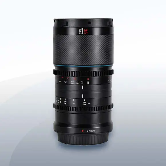 Sirui 35mm T2.9 1.6x Carbon Fiber Anamorphic (Neutral Flare) Sony E Mount Objektiv Vermietung 1
