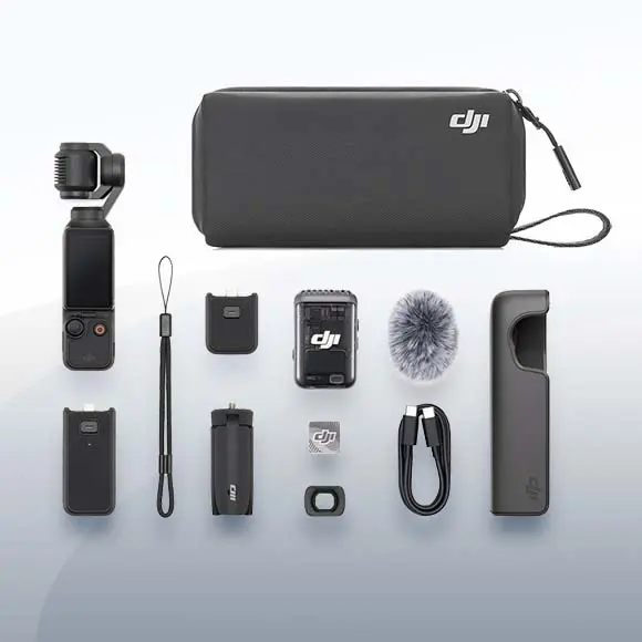 DJI Osmo Pocket 3 Kreativ Combo gunstig mieten Kameraverleih objektivvermietung