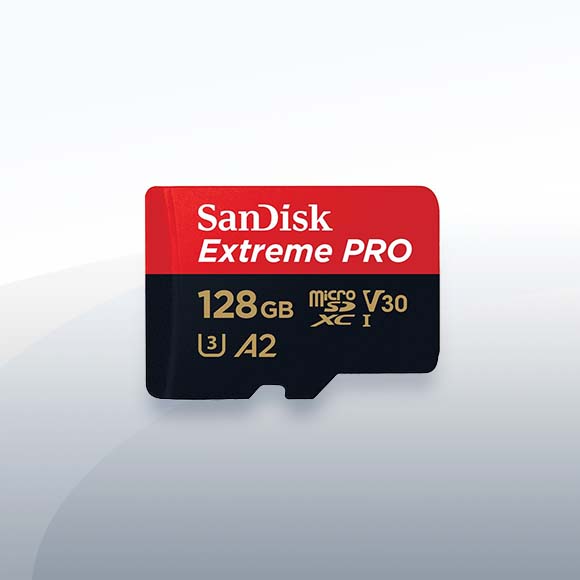 SanDisk Extreme Pro microSD 128GB mieten bei Objetkiv Vermietung