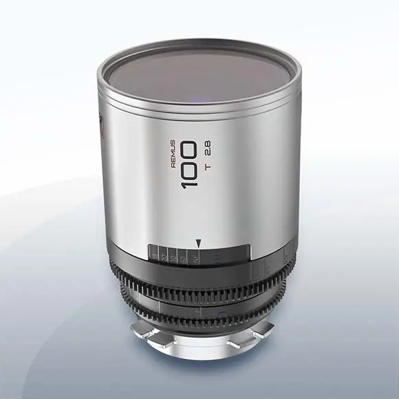 Blazar Remus 100mm T2.8 1.5X Anamorphic Silver Flare PL Objektiv Vermietung 2