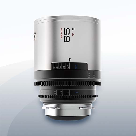 Blazar Remus 65mm T2 1.5X Anamorphic Silver Flare Canon EF Objektiv Vermietung 1