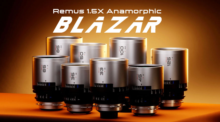 Blazar Remus Vollformat Anamorphic Objektiv Vermietung News