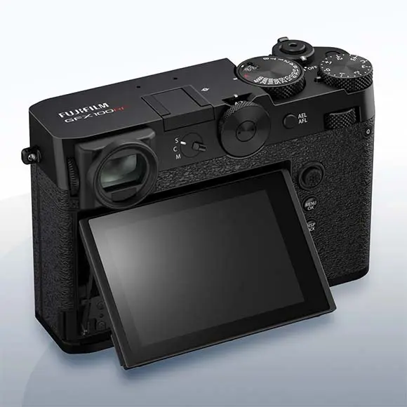 Fujifilm GFX100RF Mittelformatkamera Objektiv Vermietung 4