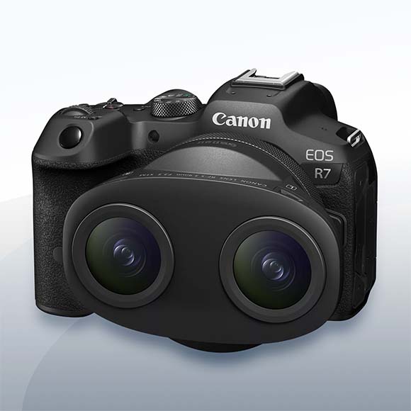 Canon EOS R7 Canon RF S 3.9mm F3.5 STM Dual Fisheye Objektiv Vermietung 2