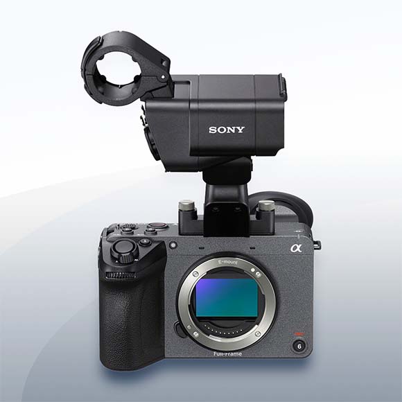 Sony FX2 XLR Handgriff Objektiv Vermietung 2