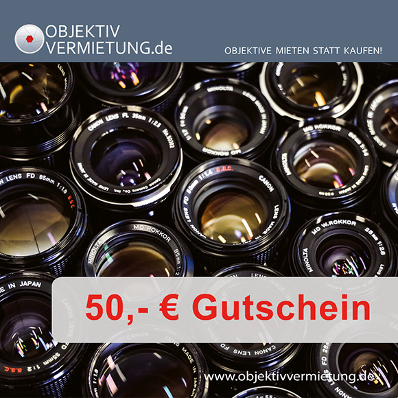 Geschenkgutschein mit 10% Bonus - nur für kurze Zeit 4 50 Gutschein Objektiv Vermietung