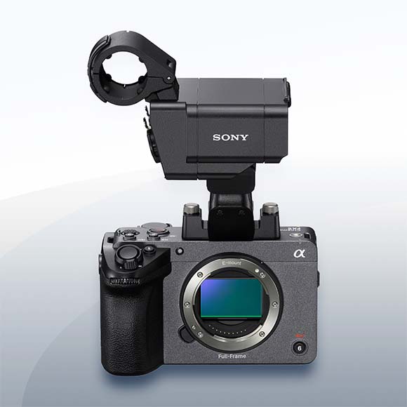 Sony FX5 XLR Handgriff Cinema Line Kamera Objektiv Vermietung 2